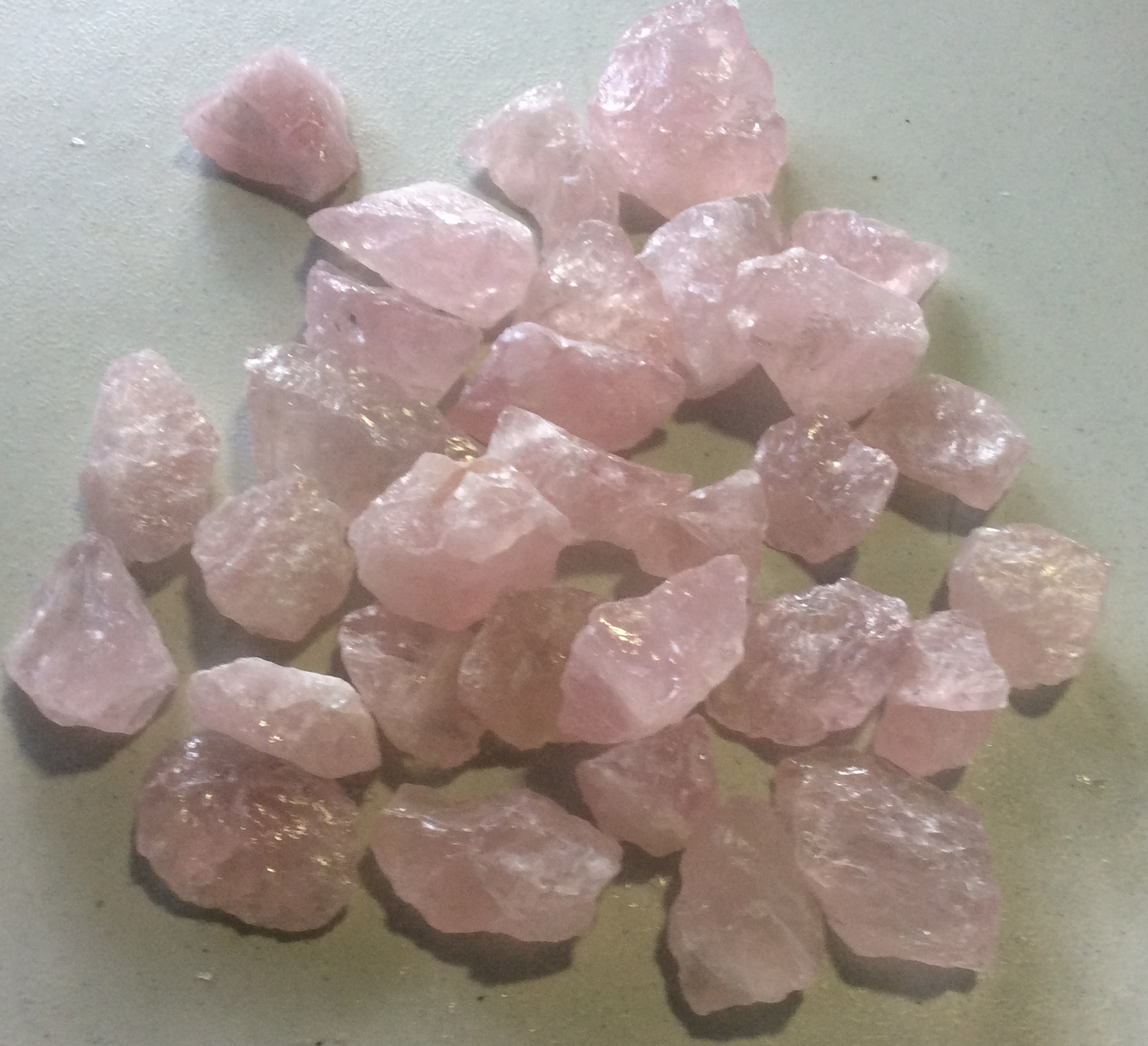 small rose quartz